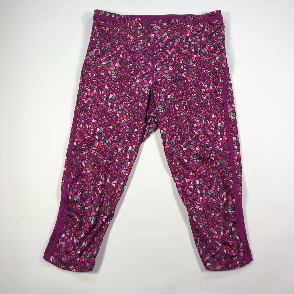 Lululemon Athletica Cropped Purple Leggings